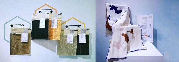 SGS为嘉柯新材颁发LCA生命周期核证证书(左)
SGS为万事利丝绸颁发产品碳足迹、水足迹核查证书(右)