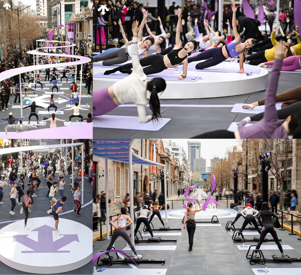 “此刻蓄能绽放”迪桑特春日力练场百人综训活动体验