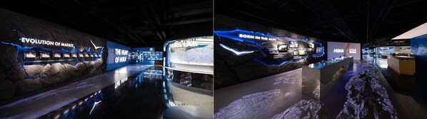 HOKA全球首家品牌体验中心B1沉浸式体验空间