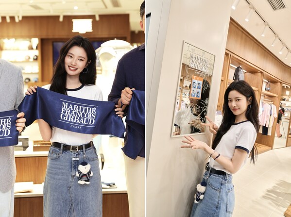 徐若晗出席MARITHÉ上海新天地店剪彩仪式;徐若晗大头贴签名照